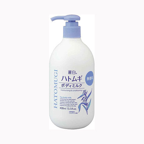 熊野油脂 麗白　ハトムギ　ボディミルク　無香料タイプ　４００ＭＬ 化粧品 ボディケア