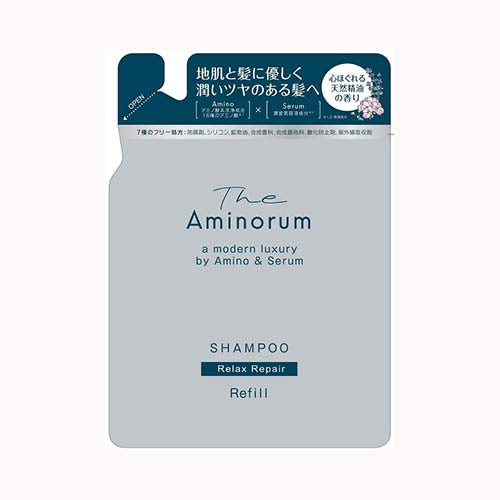 熊野油脂 Ｔｈｅ　Ａｍｉｎｏｒｕｍ【ジ　アミノラム】　ＳＨＡＭＰＯＯ　詰替  インバス シャンプー メール便対応