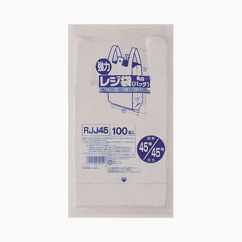 ジャパックス レジ袋レギュラー西日本４５号１００枚　ＲＪＪ－４５ ゴミ袋・ポリ袋 小物用品