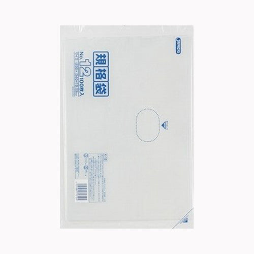 ジャパックス Ｋ－１２　規格袋１２号１００Ｐ０３厚　 ゴミ袋・ポリ袋 小物用品