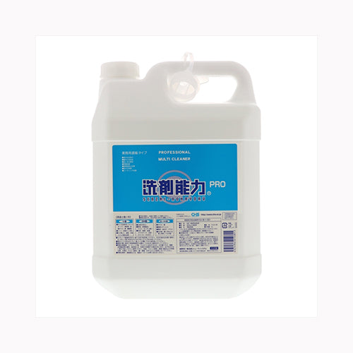 ヒューマンシステム 洗剤能力ＰＲＯ　濃縮タイプ４Ｌ 住居洗剤 その他