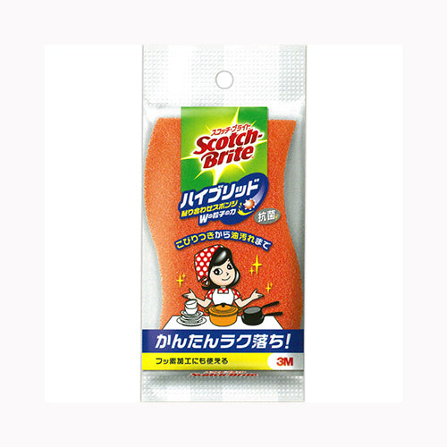 スリーエムジャパン スコッチブライトハイブリッド　ＨＢ－２１ＫＥ－Ｈ　 台所消耗品 たわし・ふきん
