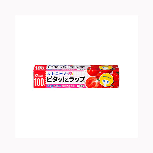 オカモト カシニーナ　ピタッとラップ　２２ＣＭ×１００Ｍ 台所消耗品 アルミホイル・ラッピングフィル