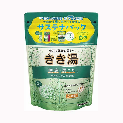 バスクリン きき湯　マグネシウム炭酸湯３６０Ｇ 入浴剤  温泉 　