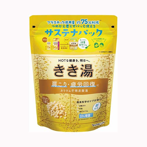 バスクリン きき湯　カリウムボウ硝炭酸湯３６０Ｇ　 入浴剤  温泉 　