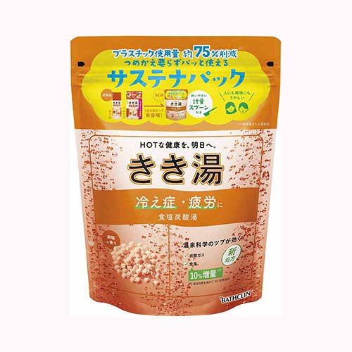 バスクリン きき湯　食塩炭酸湯３６０Ｇ 入浴剤  温泉 　