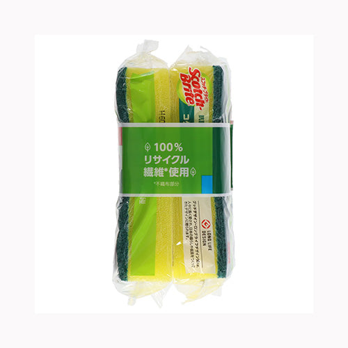 スリーエムジャパン スコッチブライト　抗菌ウレタンスポンジたわし　Ｓ－２１ＫＳ　２ＰＷ 台所消耗品 たわし・ふきん