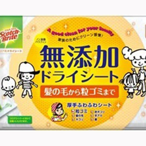 スリーエムジャパン 無添加ドライシート１８枚　 清掃用品 リビング用清掃用品