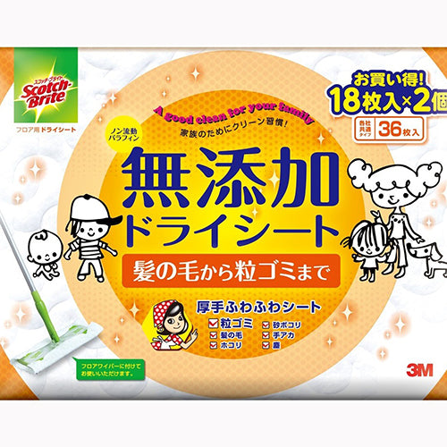 スリーエムジャパン ＳＢフロア用ドライシート３６枚ＦＷ－ＤＳＭ３６ 清掃用品 リビング用清掃用品