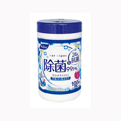 Ｌｉｆｅ－ｄｏ．Ｐｌｕｓ リファインアルコールボトル１００枚 家庭紙  ウェットティッシュ