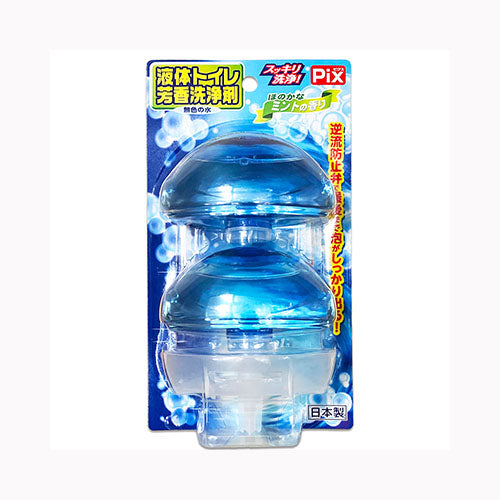 ライオンケミカル ピクス液体トイレ芳香洗浄剤本体2個ミントの香り 芳香消臭 タンククリーナー 　