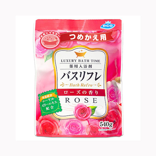 ライオンケミカル バスリフレ薬用入浴剤つめかえ用ローズの香りＲ５４０Ｇ 入浴剤  温浴 　