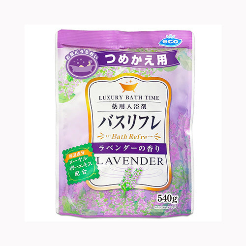 ライオンケミカル バスリフレ薬用入浴剤つめかえ用ラベンダーの香りＲ５４０Ｇ 入浴剤  温浴 　