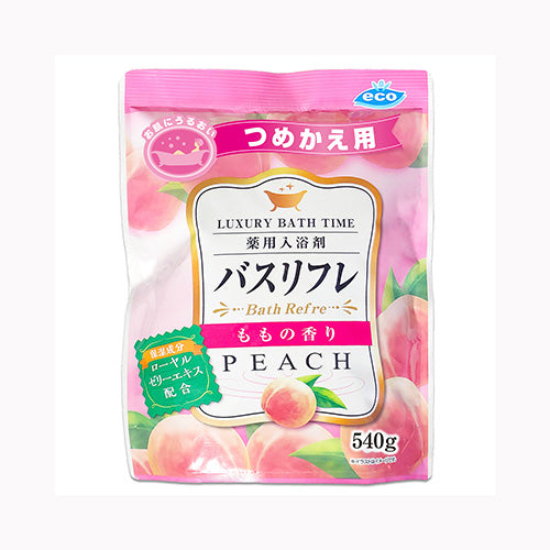 ライオンケミカル バスリフレ薬用入浴剤つめかえ用桃の香りＲ５４０Ｇ 入浴剤  温浴 　