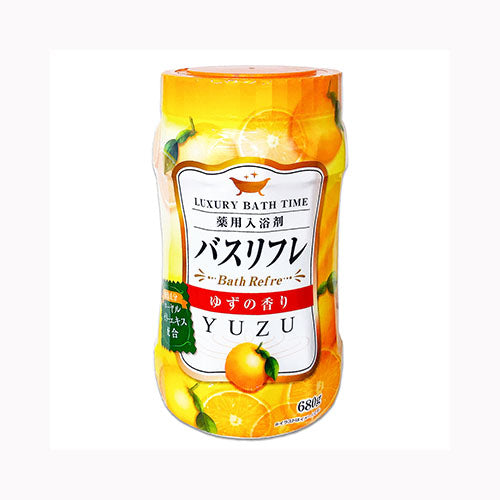 ライオンケミカル バスリフレ薬用入浴剤ゆずの香りＲ６８０Ｇ 入浴剤  温浴 　