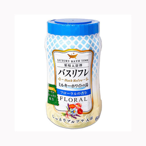 ライオンケミカル バスリフレ薬用入浴剤ミルキーホワイトノのにごり湯フローラルの香りＲ６８０Ｇ 入浴剤  温浴 　
