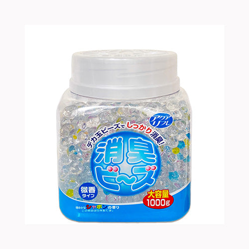 ライオンケミカル アクアリフレ消臭ビーズ本体シャボン１０００ｇ 芳香消臭 部屋用