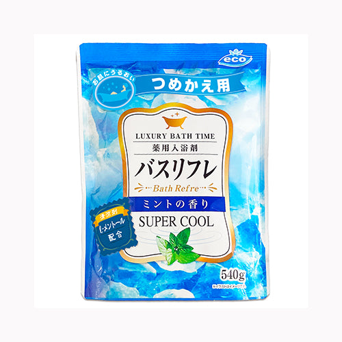 ライオンケミカル バスリフレスーパークール入浴剤Мつめかえ 入浴剤 温浴