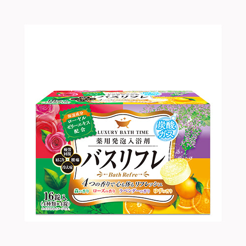 ライオンケミカル バスリフレ薬用発泡入浴剤１６錠 入浴剤 炭酸ガス