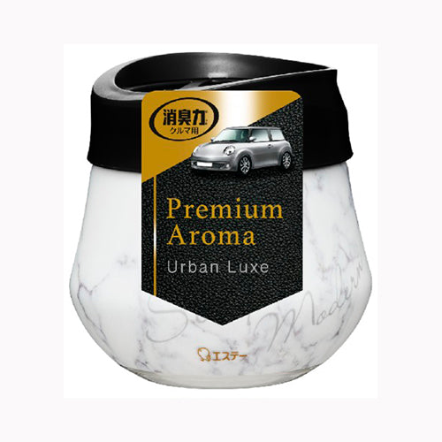 エステー クルマの消臭力 Premium Aroma 車用 消臭芳香剤 消臭剤 芳香剤 車 ゲルタイプ アーバンリュクス 90g 芳香消臭 車用