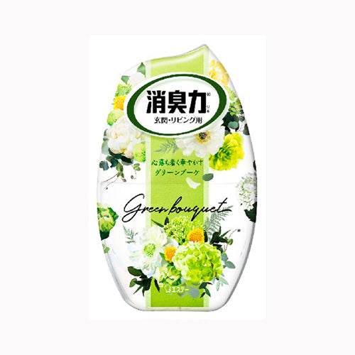 エステー お部屋の消臭力 消臭芳香剤 消臭剤 部屋 玄関 リビング 置き型 グリーンブーケ 400mL 芳香消臭 部屋用 部屋用置き型 日用品 消臭剤・芳香剤