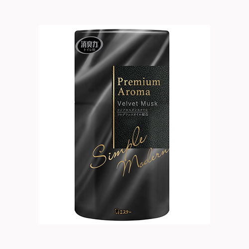 エステー トイレの消臭力　Ｐｒｅｍｉｕｍ　Ａｒｏｍａ　ベルベットムスク 芳香消臭 トイレ用 トイレ用置き型 日用品 消臭剤・芳香剤