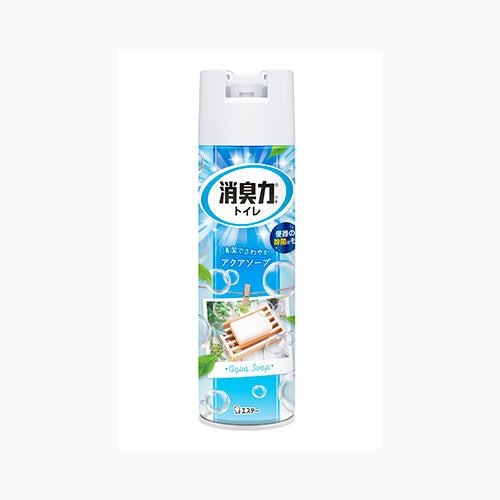 エステー トイレの消臭力スプレー　アクアソープ　３６５ＭＬ 芳香消臭 トイレ用  トイレ用スプレー 日用品 消臭剤・芳香剤