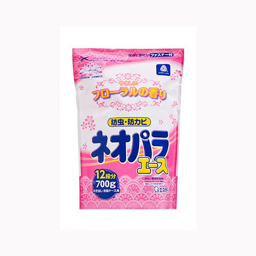 エステー ネオパラエース引き出し・衣装ケース用７００Ｇ　やさしいフローラルの香り 防虫剤  衣類用