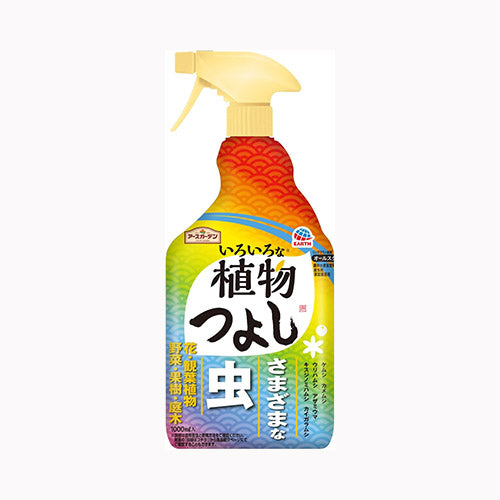 アース製薬 アースガーデン　いろいろな植物つよし　１０００ｍＬ 園芸用品・ＤＩＹ 殺虫殺菌剤 　