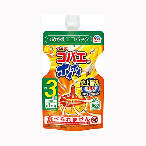 アース製薬 コバエがホイホイ　つめかえ　エコパック 殺虫剤  ハエ・蚊