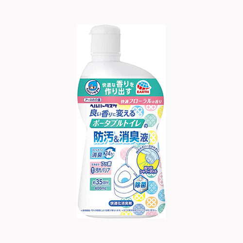 アース製薬 ＨＴ　ポータブルトイレの防汚消臭液　４００ＭＬ 芳香消臭 トイレ用