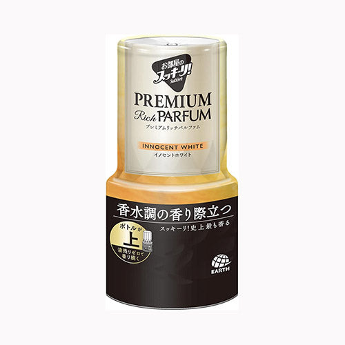 アース製薬 お部屋のスッキーリ！　プレミアムリッチパルファム　イノセントホワイト 芳香消臭 部屋用 部屋用置き型 日用品 消臭剤・芳香剤