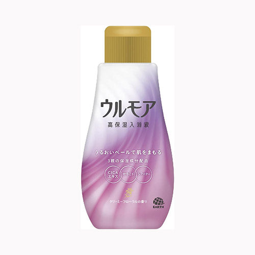 アース製薬 ウルモア高保湿入浴液クリーミーフローラル　 入浴剤  液体スキンケア