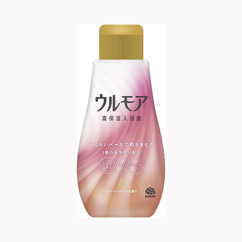アース製薬 ウルモア高保湿入浴液　クリーミーローズ 入浴剤  液体スキンケア