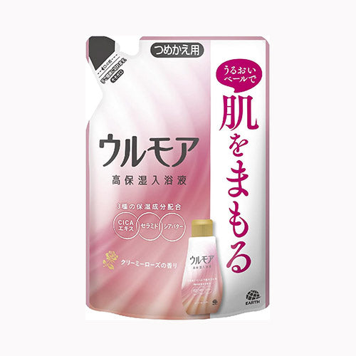 アース製薬 ウルモア高保湿入浴液Ｃローズつめかえ　 入浴剤  液体スキンケア