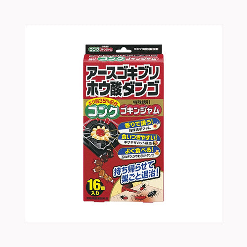 アース製薬 Ａゴキブリほう酸ダンゴ　コンクゴキンジャム１６Ｐ　 殺虫剤 ゴキブリ