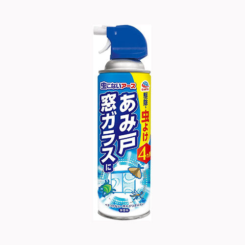アース製薬 虫こないアースあみ戸・窓ガラスにエアゾール 殺虫剤 設置型虫除け剤