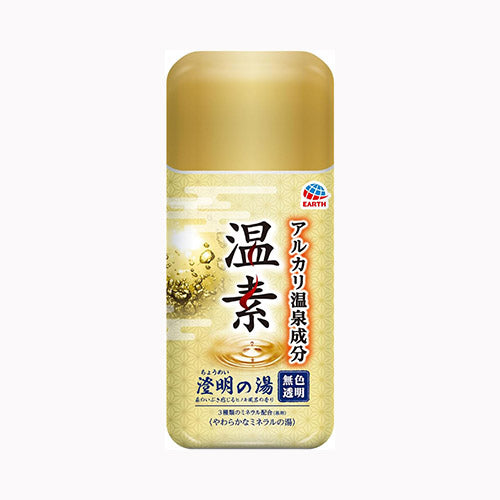 アース製薬 温素　澄明の湯　６００ｇ 入浴剤 温泉 温泉の素 バス・洗面 入浴剤