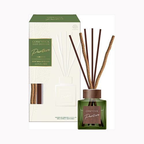 アース製薬 Ｓｕｋｋｉ－ｒｉ！ＣＯＲＫ＋ＳＴＩＣＫ－Ｐｕｒｉｔｕｒｅ－「大樹の下で」 芳香消臭 部屋用 部屋用置き型 日用品 消臭剤・芳香剤