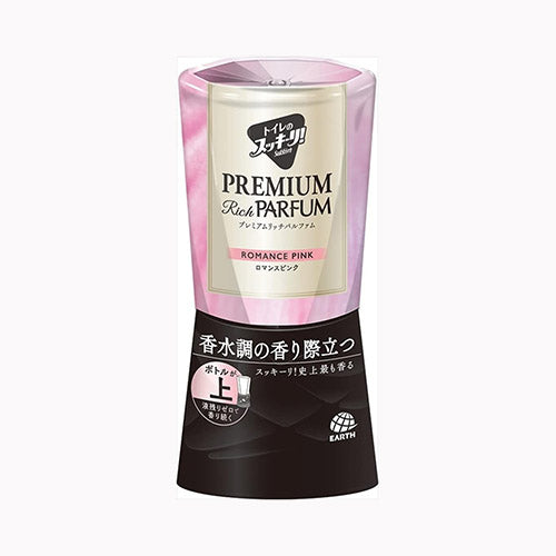 アース製薬 トイレノスッキーリ！Ｓｕｋｋｉ－ｒｉ！　プレミアムリッチパルファム　ロマンスピンク 芳香消臭 トイレ用