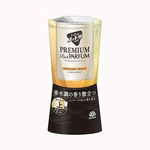 アース製薬 トイレノスッキーリ！Ｓｕｋｋｉ－ｒｉ！　プレミアムリッチパルファム　イノセントホワイト 芳香消臭 トイレ用 トイレ用置き型 日用品 消臭剤・芳香剤