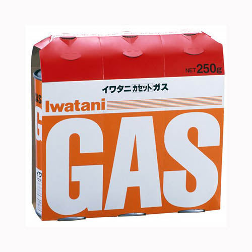 岩谷産業 岩谷カセットガス　３Ｐ　ＣＢ－２５０　ＯＲ 行楽用品 卓上燃料用品
