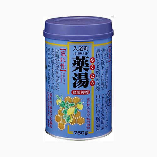 オリヂナル オリヂナル薬湯ハチミツレモン７５０Ｇ　 入浴剤  温浴 　 その他入浴剤  バス・洗面 入浴剤