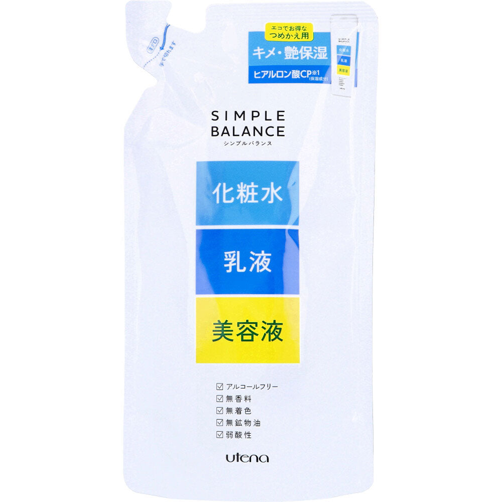 ウテナ ウテナ シンプルバランス うるおいローション つめかえ用 200mL  化粧品 基礎化粧品 オールインワンゲル スキンケア・ビューティー 基礎化粧品 オールインワンゲル  メール便対応