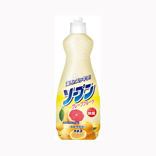 カネヨ石鹸 ソープングレープフルーツ　６００ｍｌ 台所洗剤 食器用洗剤 　