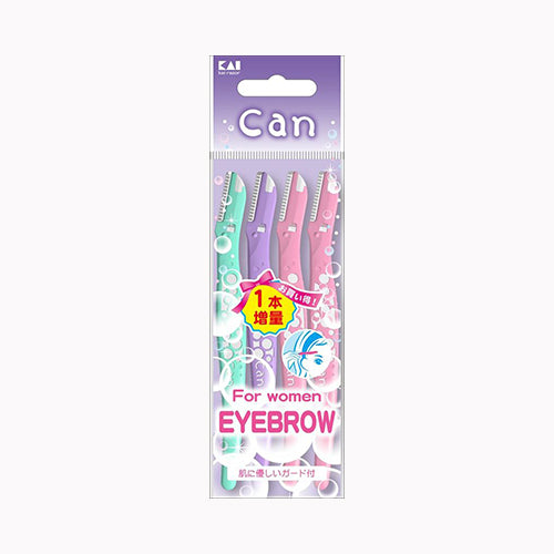 貝印 キャンバブルＭＬ　３本入　ＥＹＥＢＲＯＷ　  カミソリ 女性用 メール便対応
