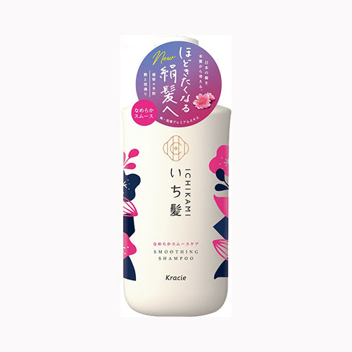クラシエホームプロダクツ販売 いち髪　なめらかスムースケアシャンプー　ポンプ インバス シャンプー 　