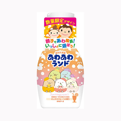 白元アース あわあわランド　すみっコぐらし　ミックスフルーツの香り 入浴剤  バラエティ・キッズ  子ども用入浴剤  バス・洗面 入浴剤