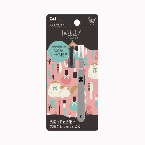 貝印 ねこの毛抜き　０００ＨＣ２２０３  メイク雑貨・美容小物 ボディケア雑貨  毛抜き スキンケア・ビューティー 除毛・脱毛グッズ  医療品・衛生用品その他医療品・衛生用品   メール便対応