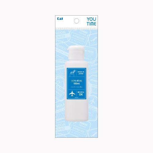 貝印 ＫＣ１３１６　ソフトボトル　１００ｍｌ メイク雑貨・美容小物 トラベル・その他 　